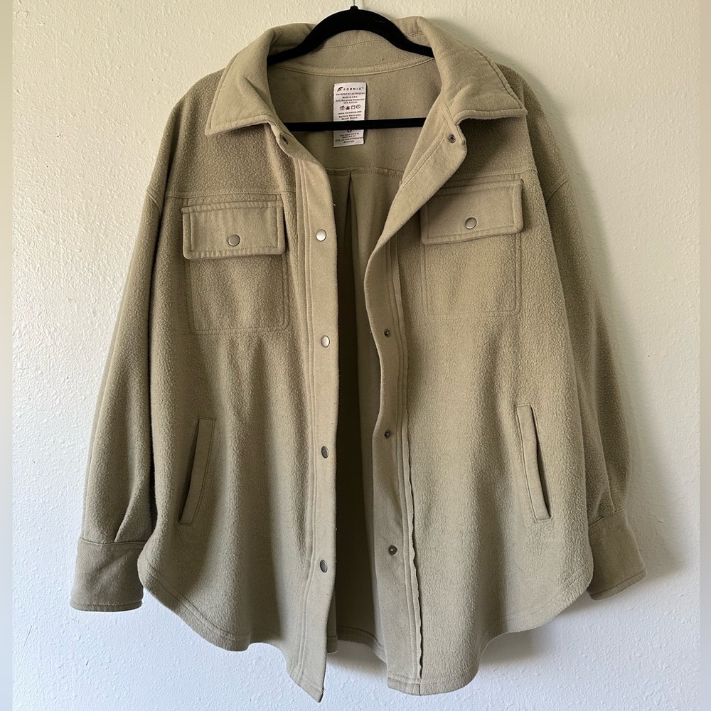 Women's Fornia Jacquard Boyfriend Shirt Jacket